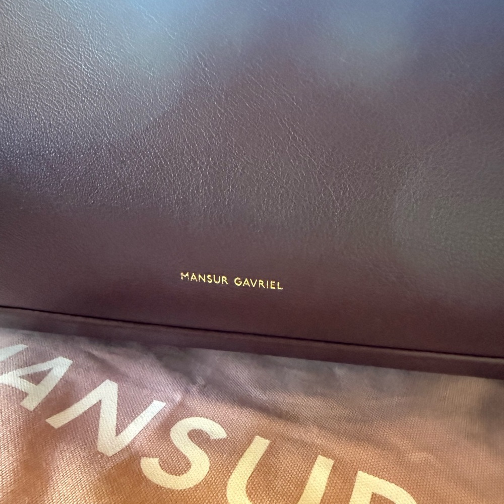 MANSUR GAVRIEL
Helios Large Leather & Suede Shoulder Bag - Picture 9 of 10